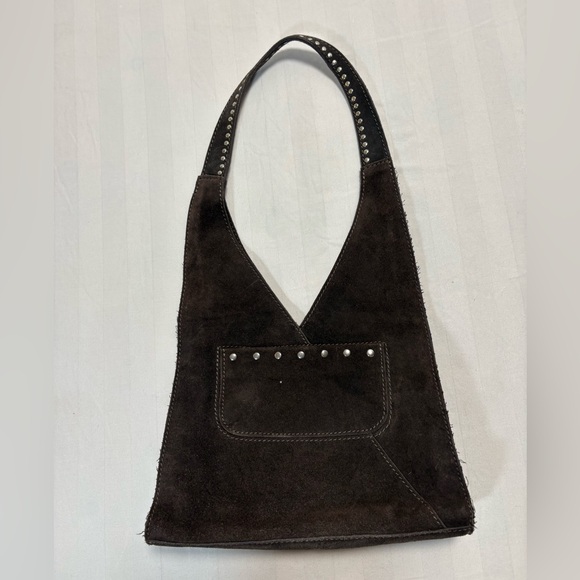 Free People Handbags - Free People brown suede hobo shoulder bag